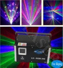 Лазер 2000mW 3D SD RGB