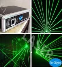 Лазер зеленый 4W 4000mw уличный